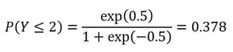 Proportional Odds Assumptions Equation (4)